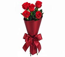 Букет 5 Красных роз Эдлесс Лав в Рудничный Кировской области