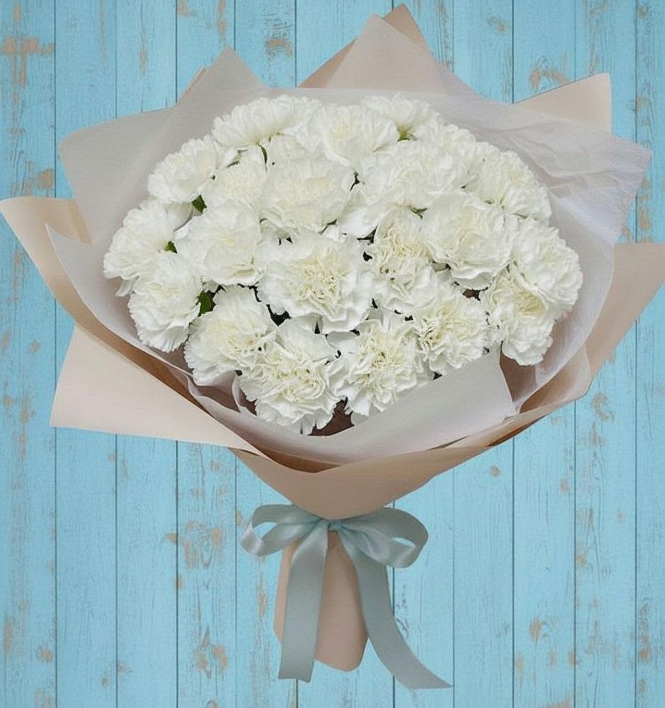 Букет цветов из: Гвоздики в Рудничный Кировской области