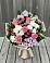 Букет цветов из: Альстромерии, Гвоздики, Розы и Хризантемы в Рудничный Кировской области