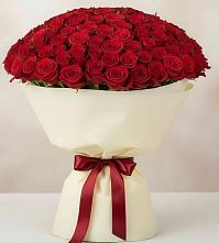 Букет 101 Красная роза Милано #REPLACE_PRED# Рудничный Кировской области