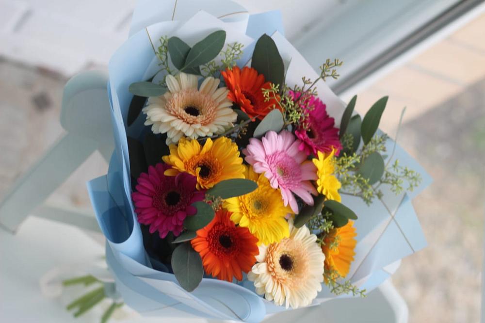 Букет цветов из: Герберы в Рудничный Кировской области