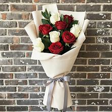 Букет цветов из:  Розы #REPLACE_PRED# Рудничный Кировской области