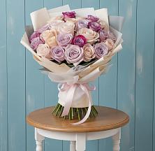 Букет цветов из:  Розы #REPLACE_PRED# Рудничный Кировской области