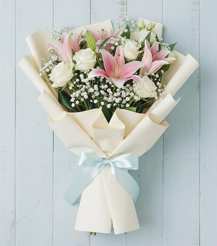 Букет цветов из: Лилии в Рудничный Кировской области