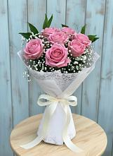 Букет цветов из:  Розы в Рудничный Кировской области