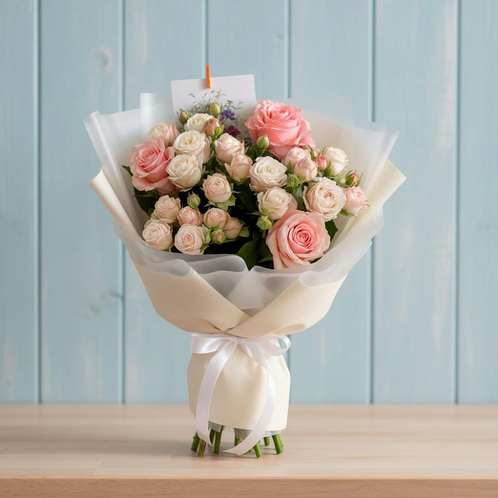 Букет цветов из: Розы в Рудничный Кировской области