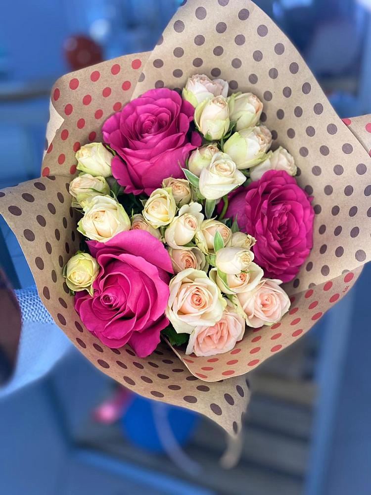 Букет цветов из: Розы в Рудничный Кировской области