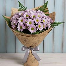 Букет цветов из:  Хризантемы в Рудничный Кировской области