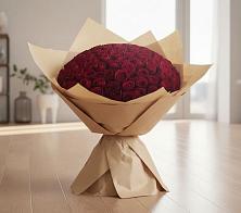 Букет 101 Красная роза в Рудничный Кировской области