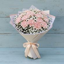 Букет цветов из:  Гвоздики в Рудничный Кировской области