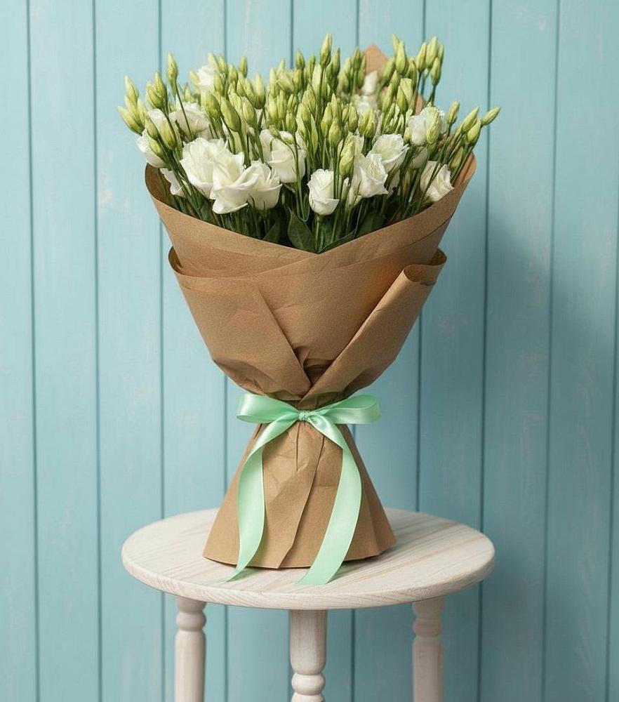 Букет цветов из: Лизиантусы в Рудничный Кировской области