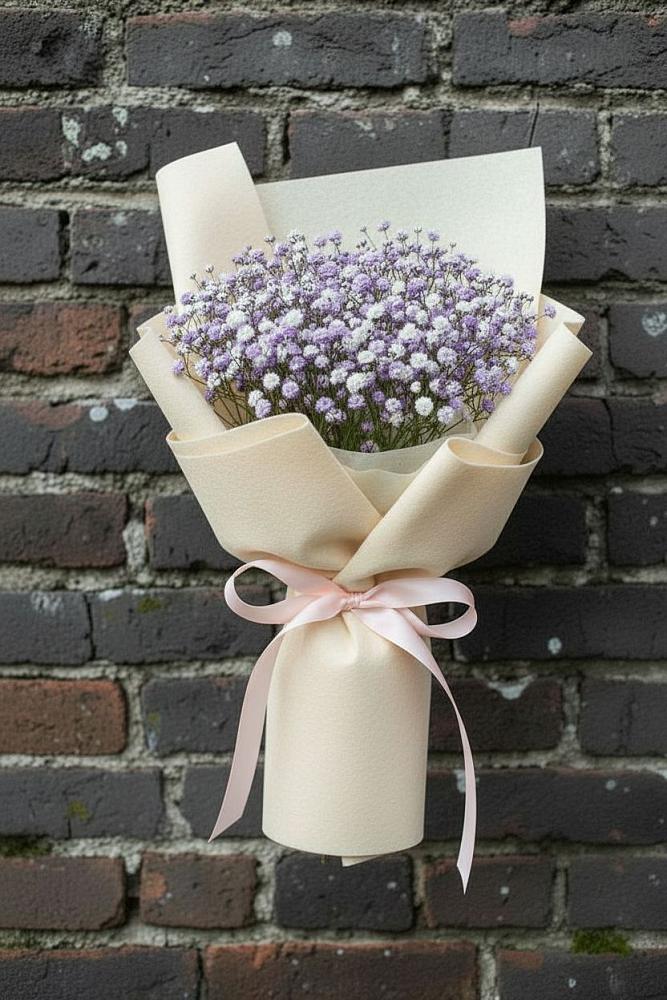 Букет цветов из: Гипсофила в Рудничный Кировской области