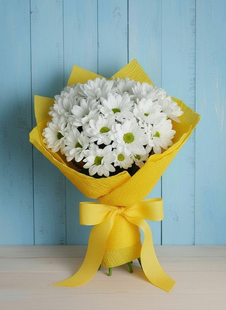 Букет цветов из: Хризантемы в Рудничный Кировской области