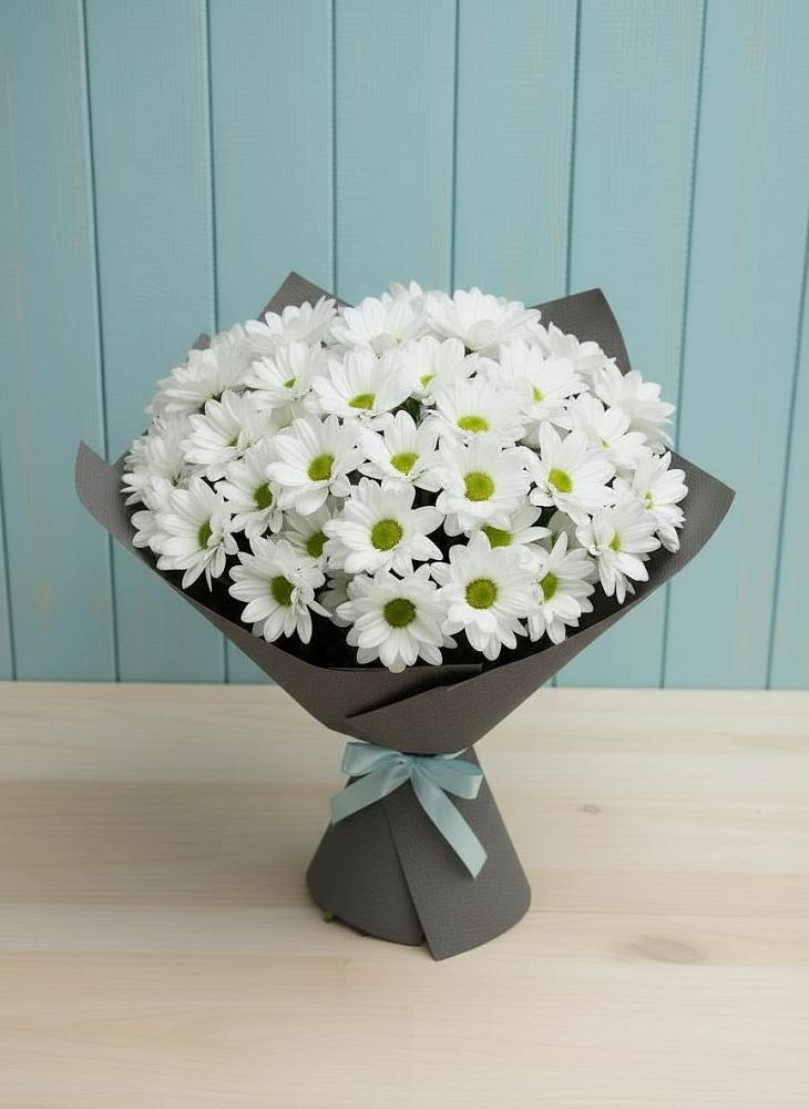 Букет цветов из: Хризантемы в Рудничный Кировской области