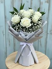 Букет цветов из:  Розы в Рудничный Кировской области