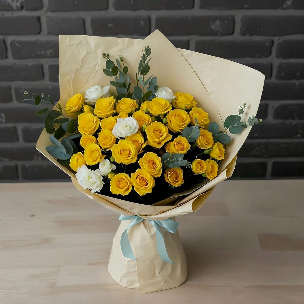 Букет цветов из: Розы в Рудничный Кировской области