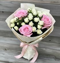 Букет цветов из:  Розы #REPLACE_PRED# Рудничный Кировской области