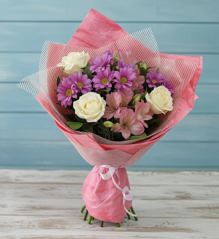 Букет цветов из: Герберы в Рудничный Кировской области