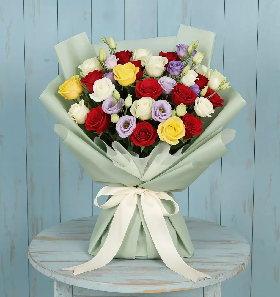 Букет цветов из: Розы в Рудничный Кировской области