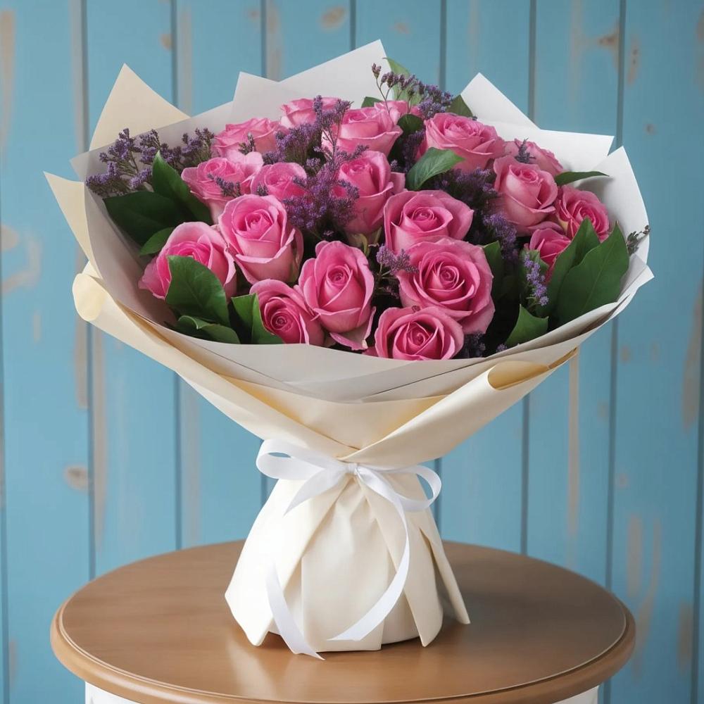 Букет цветов из: Розы в Рудничный Кировской области