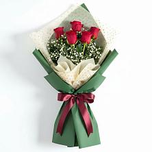 Букет цветов из:  Розы в Рудничный Кировской области
