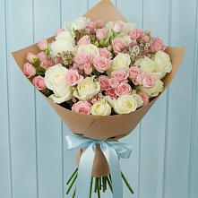 Букет цветов из:  Розы #REPLACE_PRED# Рудничный Кировской области
