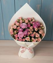 Букет цветов из:  Розы в Рудничный Кировской области