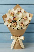 Букет цветов из:  Орхидеи и Розы в Рудничный Кировской области